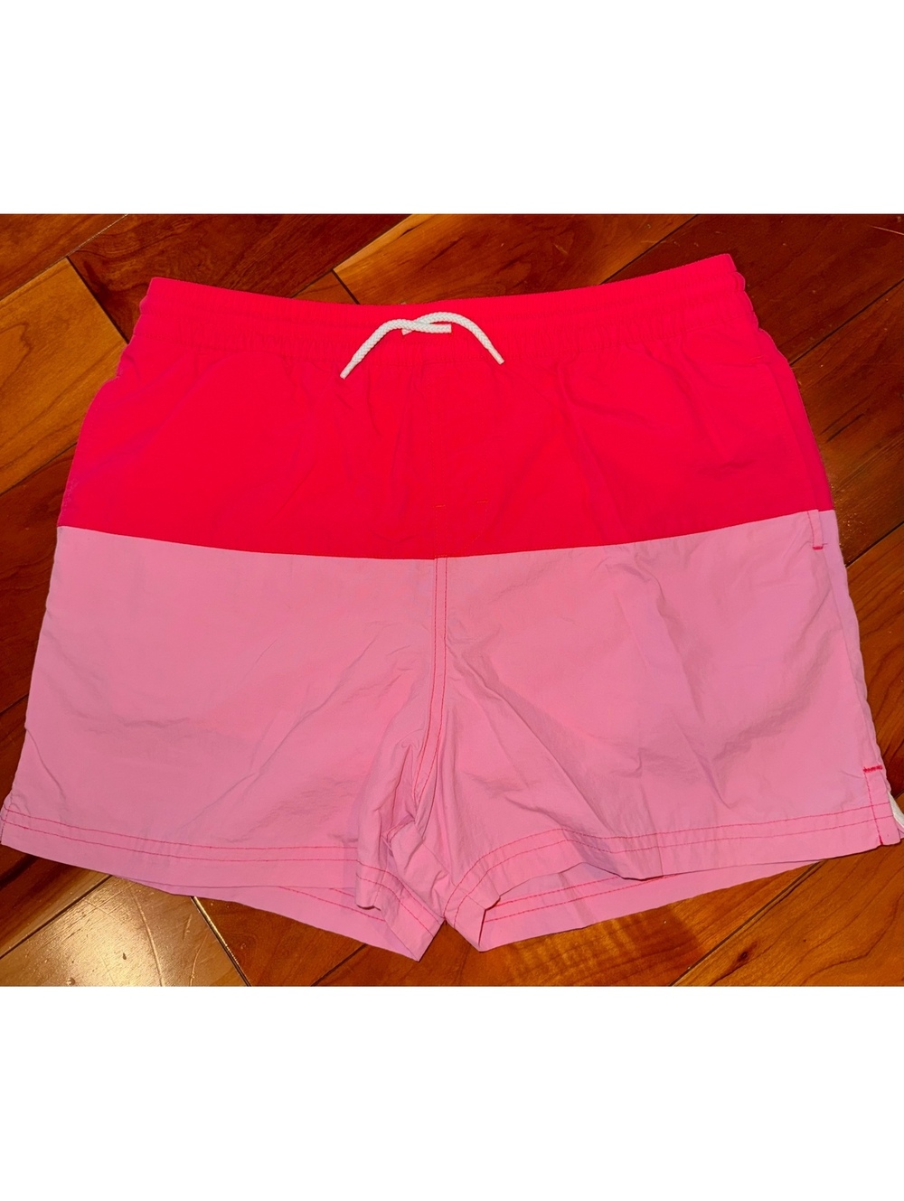 The Beaufort Bonnet Company Boys's Colorblock Nylon Swim Shorts Size 14